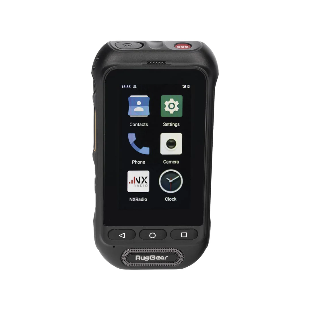 Radio POC RugGear RG360 plataforma NXRadio de 1 año incluida