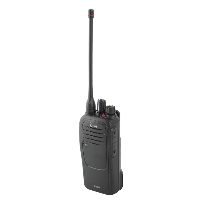 Radio Portátil Digital Icom, Rx-tx. 400-470mhz, 4w De Potencia, Sumergible Ip67, Analogico-digital,