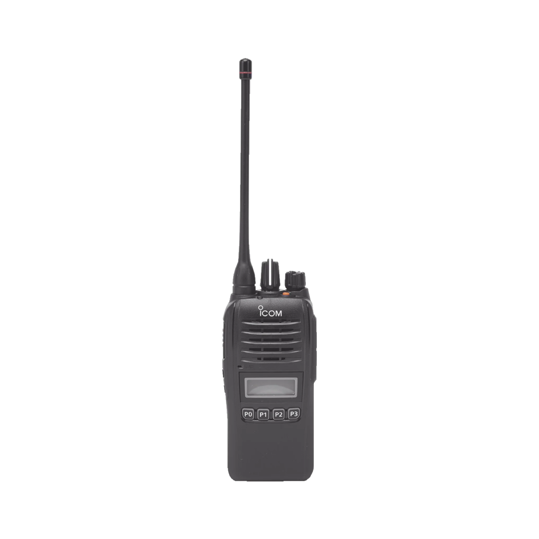 Radio digital NXDN con pantalla a color en la banda de UHF, rango de frecuencia 380-470MHz, 1024 canales, teclado DTMF, sumergible IP67, encriptación DES, GPS, bluethooth. no incluye cargador ni antena.