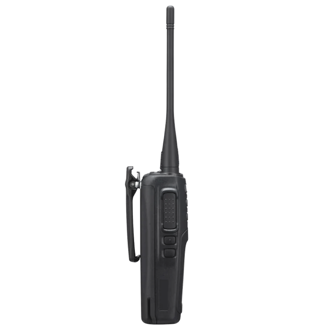 Radio 400-470 MHz, NXDN-Analógico, Intrínseco, 5 Watts, 64 Canales, Roaming, Encriptación, GPS, Inc. anten