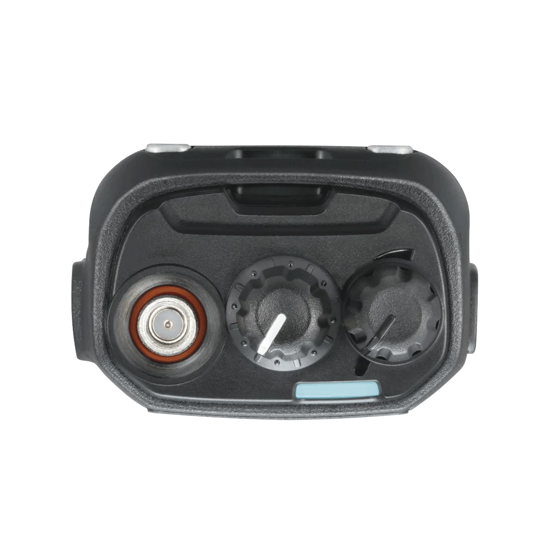 Radio 400-470 MHz, NXDN-Analógico, Intrínseco, 5 Watts, 64 Canales, Roaming, Encriptación, GPS, Inc. anten
